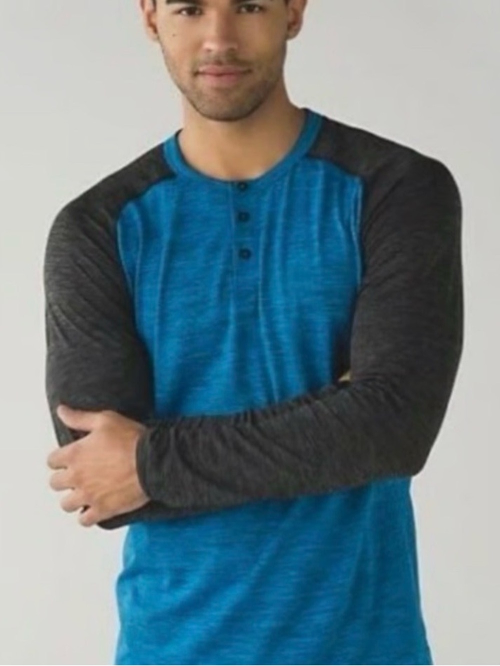 Lululemon Metal Vent Henley Shirt